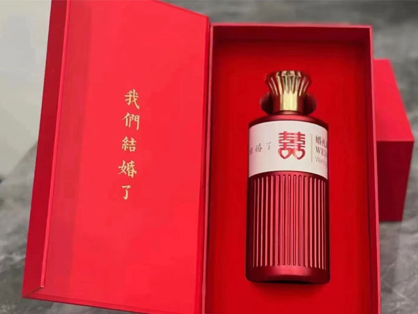 名谷酒業婚宴定制酒為客戶婚禮增光